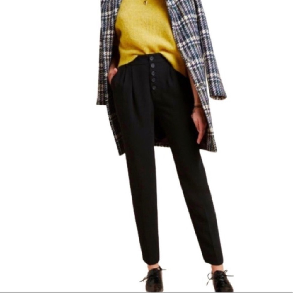Anthropologie black pants